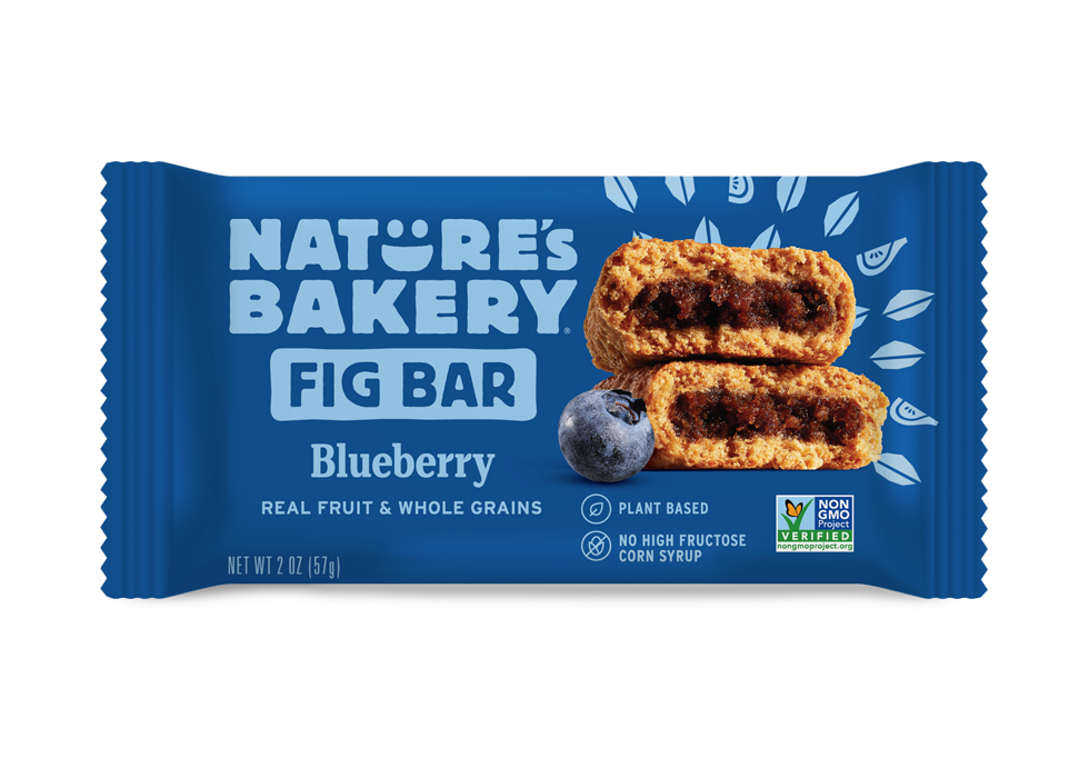 NATURE'S BAKERY, BARRES AUX MYRTILLES ET AUX FIGUES, 6 X 57 G