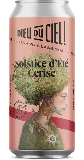 DIEU DU CIEL, SOLSTICE D'ÉTÉ CERISE  5.9%, 473 ML