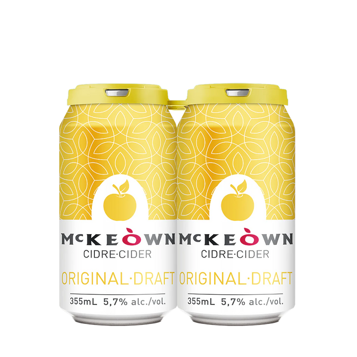 MCKEOWN ORIGINAL CIDER, 5.7%, 4X355 ML