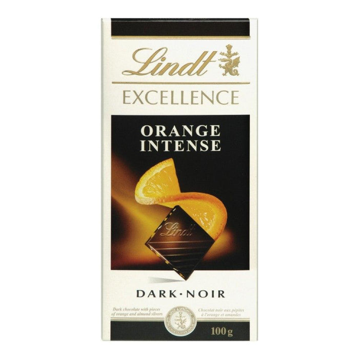 LINDT EXCELLENCE CHOCOLAT ORANGE 100 G