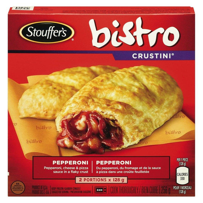 STOUFFER BISTRO CRUSTINI PEPPERONI  255 G