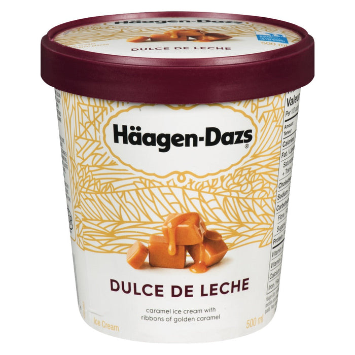 HAAGEN DAZS, DULCE DE LECHE ICE CREAM, 500 ML