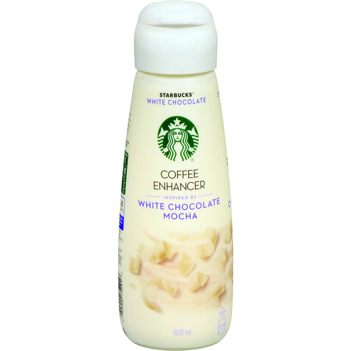 STARBUCKS, REHAUSSEUR DE CAFÉ MOKA AU CHOCOLAT BLANC, 828 ML