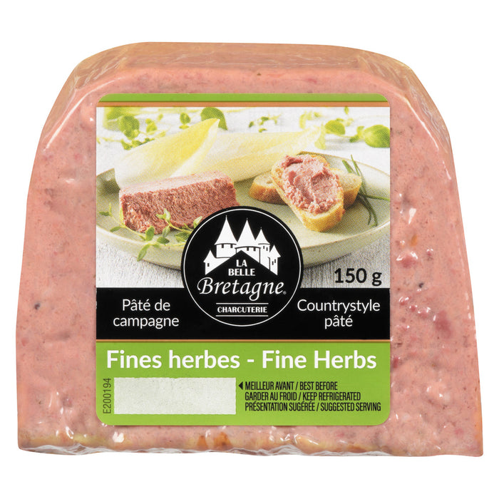 PATE DE CAMPAGNE FINES HERBES BRETAGNE 150G