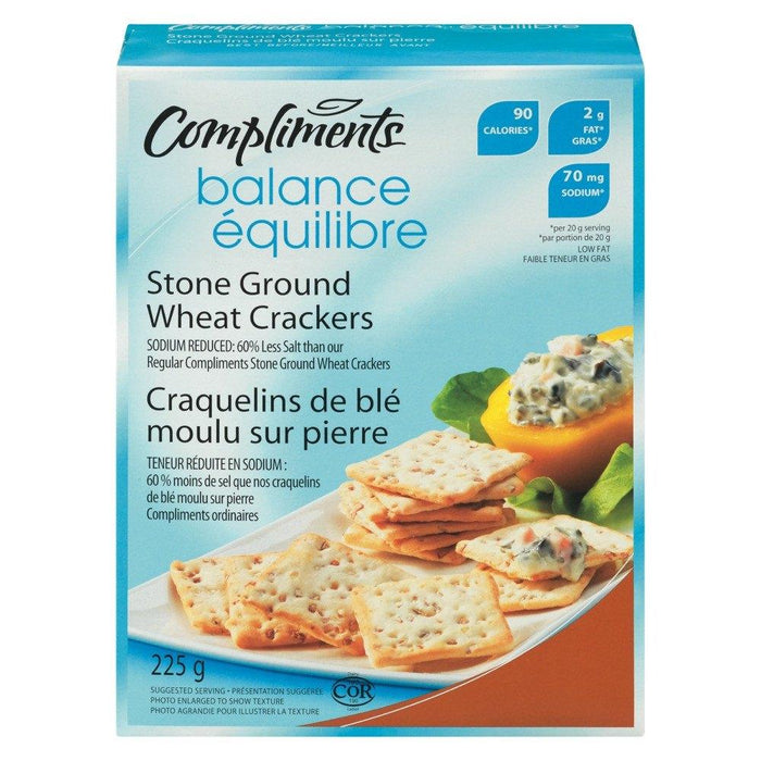 COMPLIMENTS ÉQUILIBRE MINI CRAQUELINS BLÉ 225 G