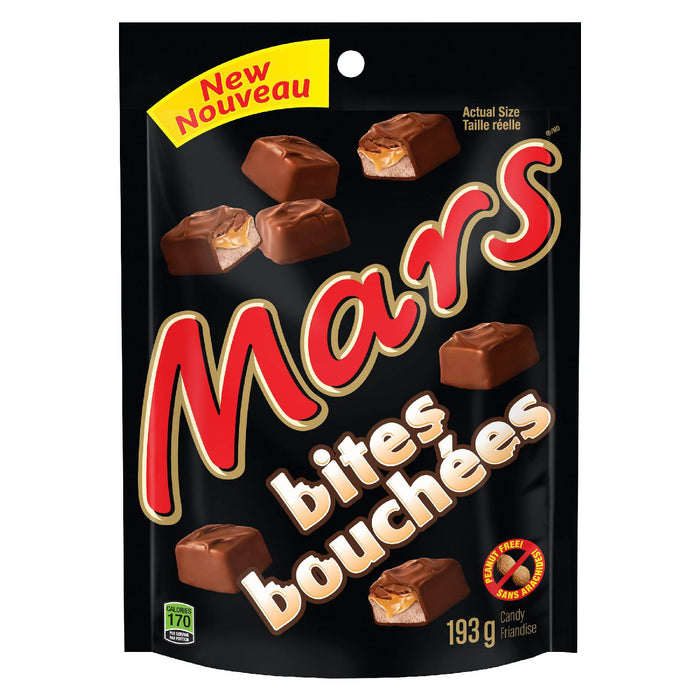 BOUCHES DE CHOCOLAT MARS 193G