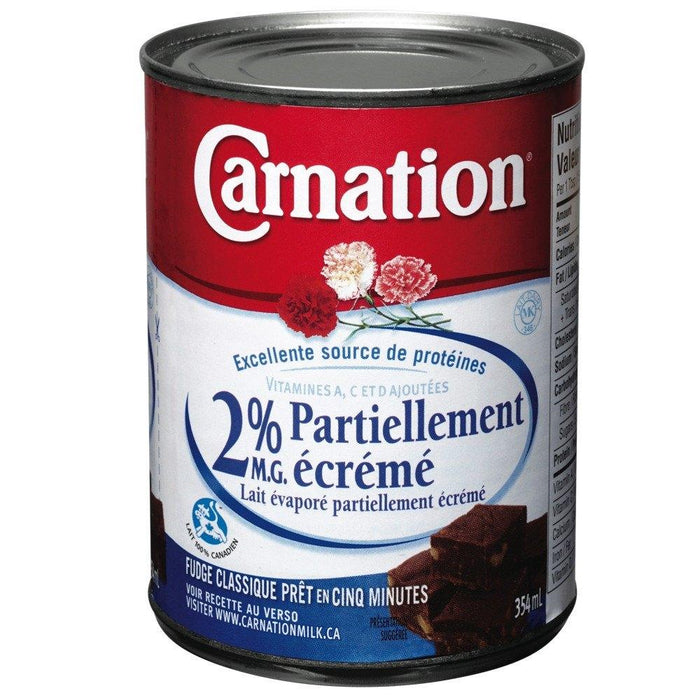 CARNATION LAIT ÉVAPORE 2% 354 ML