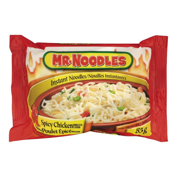 MR NOODLES SOUPE INSTANT POULET ÉPICE 85 G