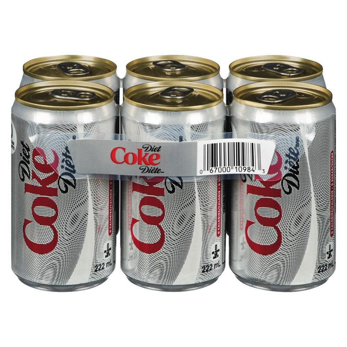 COKE DIÈTE 6x222 ML