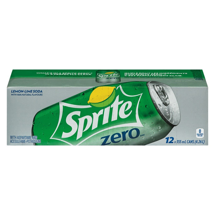 SPRITE ZERO 12X355 ML