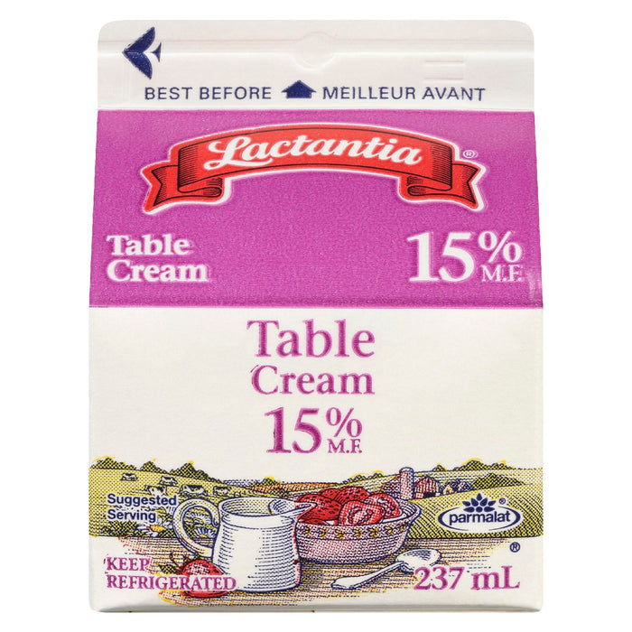 LACTANTIA CREAM TABLE 15% 237 ML
