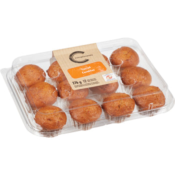 COMPLIMENTS MINI MUFFINS CARROT 336G 12UNITS