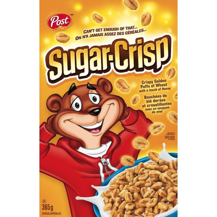 POST SUGAR CRISP CEREAL  365 G