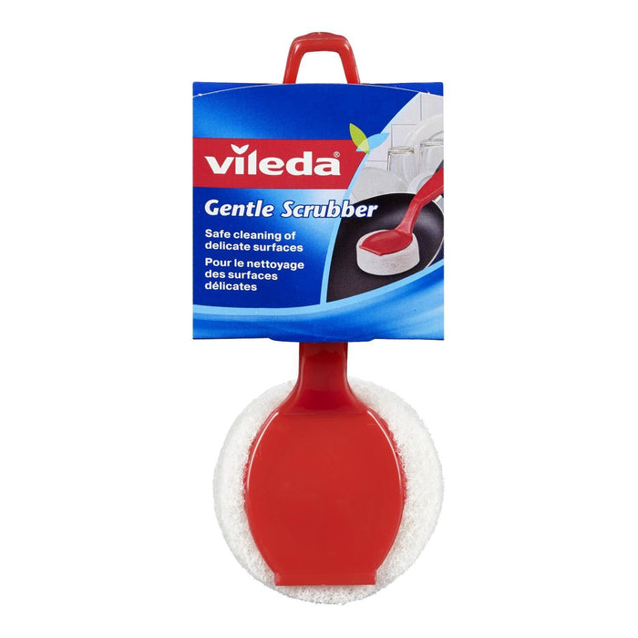 VILEDA SCRUBBER GENTLE SAFE CLEANING DELICATE SURFACES 1 U