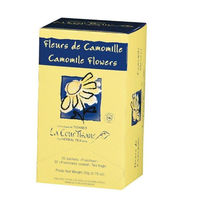 LA COUR TISANE HERBAL TEA CAMOMILE FLOWERS 20S 20 G