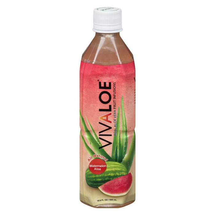 VIVALOE BOISSON À LA PASTÈQUE ET À L'ALOE VERA 500 ML