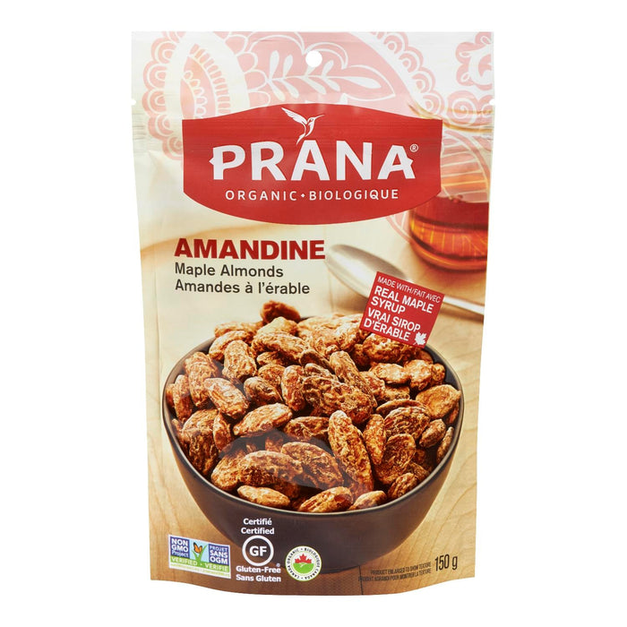 PRANA AMANDES A L'ÉRABLE BIO 150G