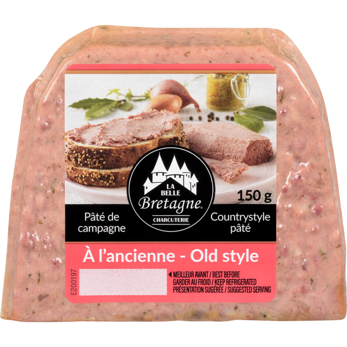 PATE DE CAMPAGNE A L'ANCIENNE BRETAGNE 150G