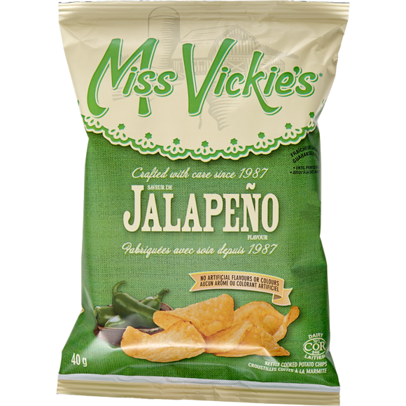 MISS VICKIES, JALAPENO, 40 X 40G