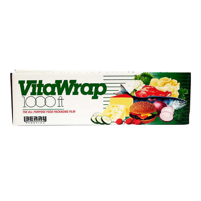 VITAWRAP ALL-PURPOSE FOOD PACKAGING WRAP, PACK OF 2