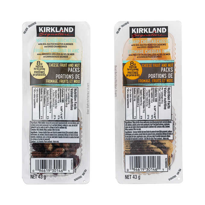 KIRKLAND SIGNATURE, CHEESE FRUITS & NUTS, 16 X 43 G