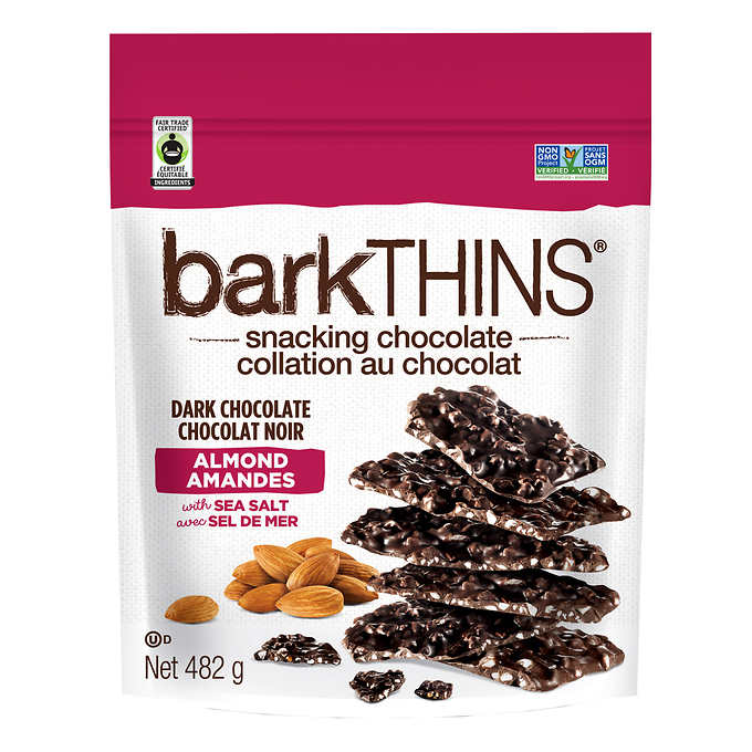 BARKTHINS AMANDES AU CHOCOLAT NOIR, 482G