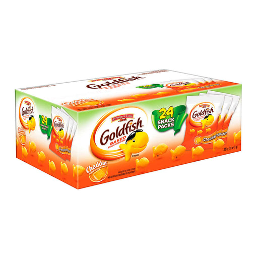 PEPPERIDGE FARM, GOLDFISH BAKED SNACK CRACKERS, 24 X 43 G