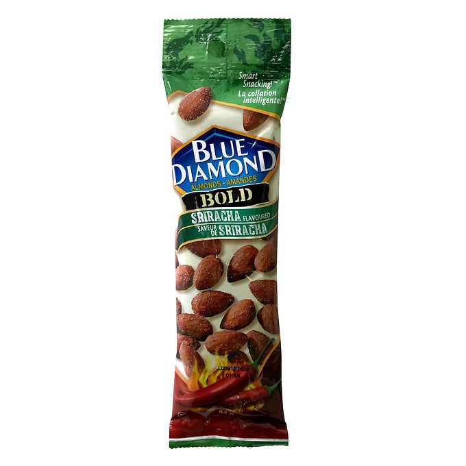 BLUE DIAMOND, SRIRACHA ALMONDS, 12 X 43 G