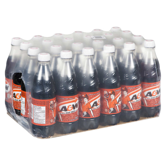 A&W, ROOT BEER, 24 x 500 ML