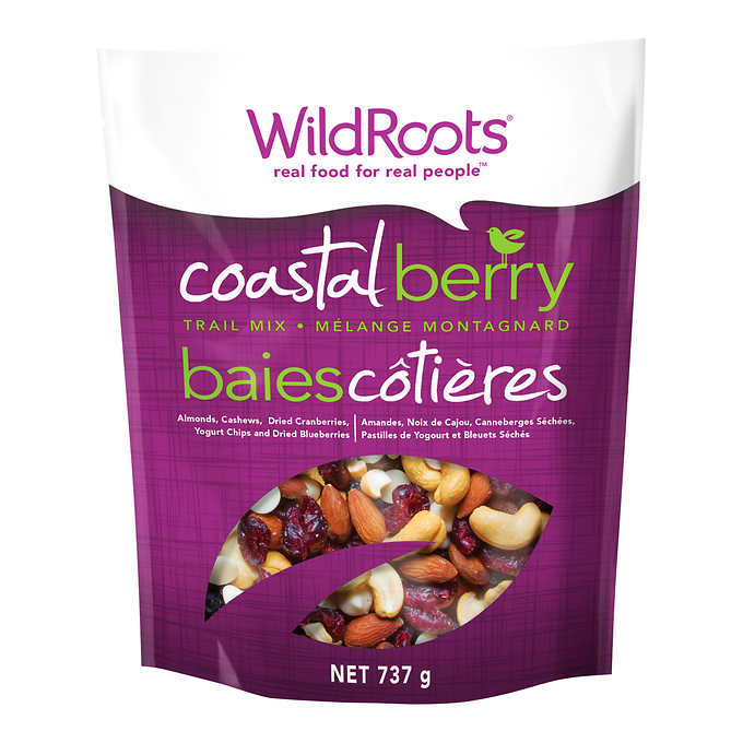 WILD ROOTS COASTAL BERRY TRAIL MIX, 737G