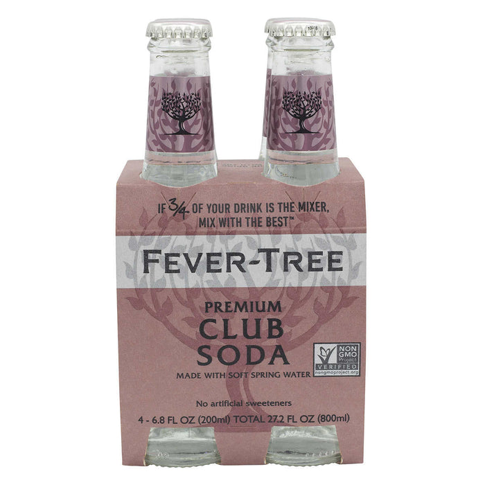 FEVER TREE, CLUB SODA, 24 x 200 ML