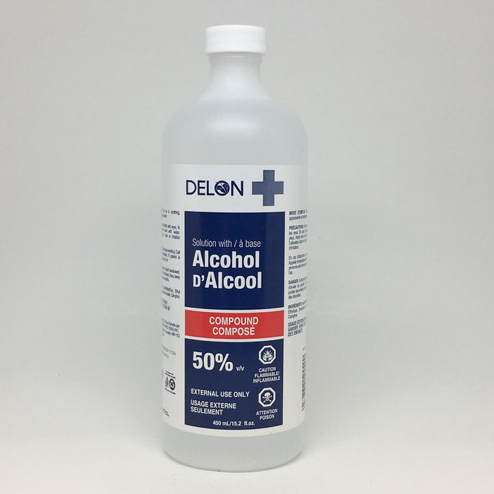 DELON RUBBING ALCOHOL 450 ML